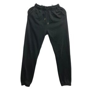 Hidden Cult Joggers Womens Small Black Swedish Nasty Rhinestone Sweatpants